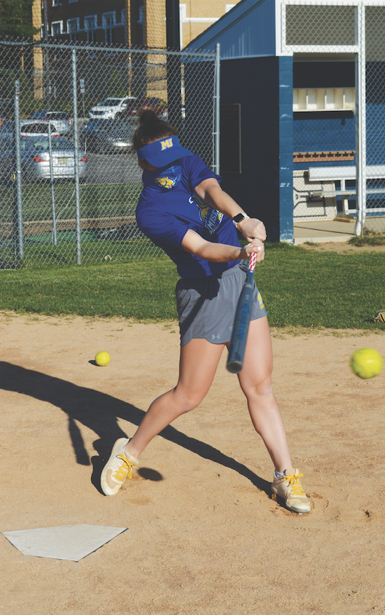 Softball Players Use the Family Technique