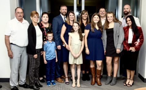 The Hall of Fame Class of 2022 With Their Families 