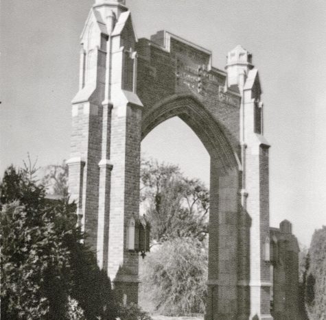 Misericordia’s Arch, finished in 1932 (retrieved from @mu_archives on instagram)
