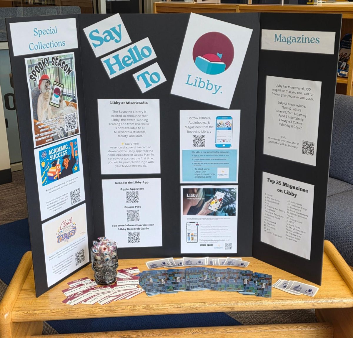 Libby display.
