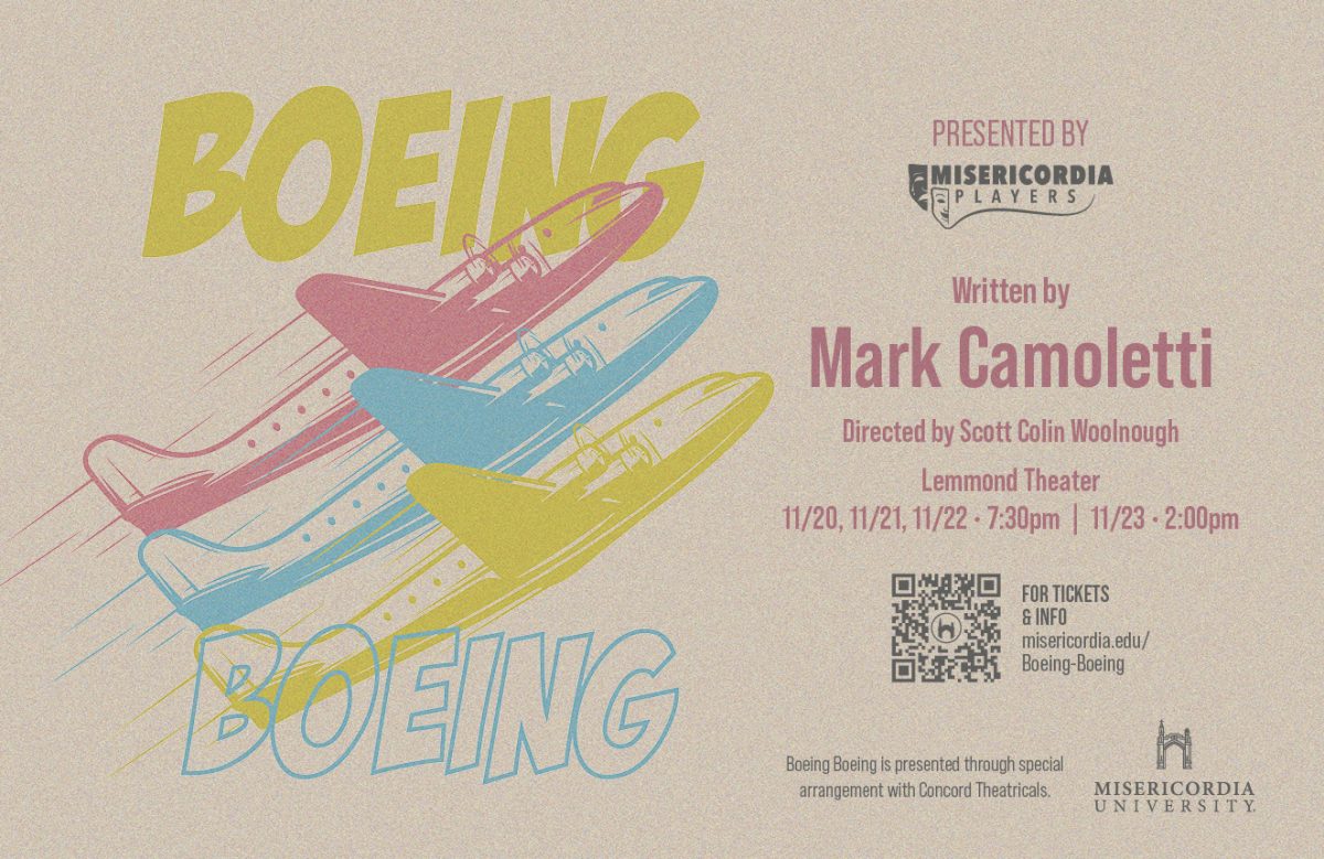 Upcoming show dates and times for 'Boeing, Boeing' production